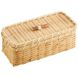 (TV Series Crafts (yamasita Craft) 白竹 goza Eyes Slim Lunch Box 32346000