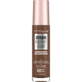 Maybelline Dream Radiant Liquid Medium Coverage Hydrating Makeup, Lightweight Liquid Foundation, Java, 1 Count