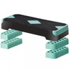 For Aerobic Step Platform Exercise Step Adjustable Height 4"-6''-8' w/4