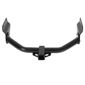 ALMULOO 2" Inch Tow Towing Trailer Hitch Receiver Assembly Class 3 Compatible with 2011-2024 Dodge Durango/2012-2021 Jeep Grand Cherokee/2022 Jeep Grand Cherokee WK All Powder Coated Black Steel