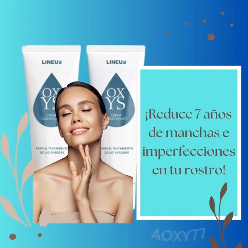 Oxys Crema Coadyuvante - Antiarrugas, Para Todo Tipo De Piel