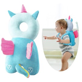 Foxhil Toddler Head Protection Backpack, Safety Pillow, Adjustable Toddler Baby Head Protection Backpack, Safety Pad Prevents Injuries of Toddlers, Suitable for Age 4-24 Months