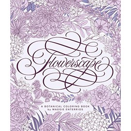 Flowerscape: A Botanical Coloring Book