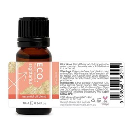 ECO. Modern Essentials Sagittarius Zodiac Sign Essential Oil Blend, 10ml