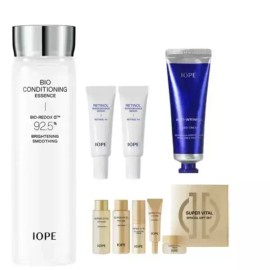 IOPE 아이오페 바이오 컨디셔닝 에센스+5종키트+세럼10lm*2+핸드크림 IOPE Bio Conditioning Essence + 5-Piece Kit + Serum 10ml * 2 + Hand Cream