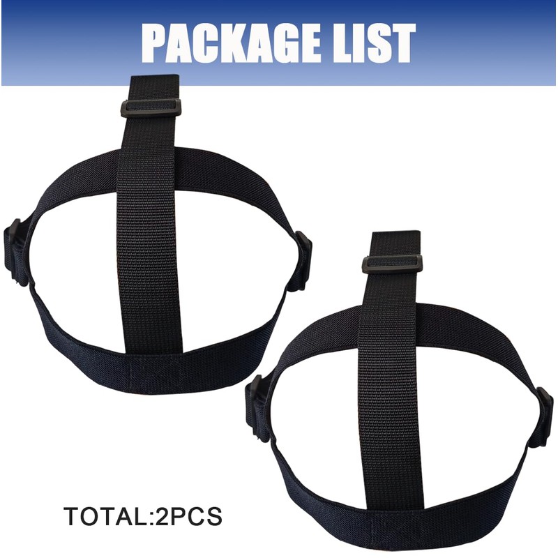 2PCS Elastic Catcher Mask Harness Replacement, Adjustable Strap for Baseball