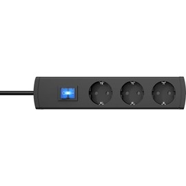 Kopp Universal Plus Power Strip, black, 232505009
