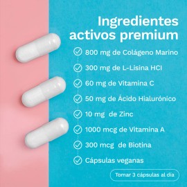 Nutravia Glow Hsn 7 En 1 90 Caps Colageno Marino Sin Ogm                                                                                              