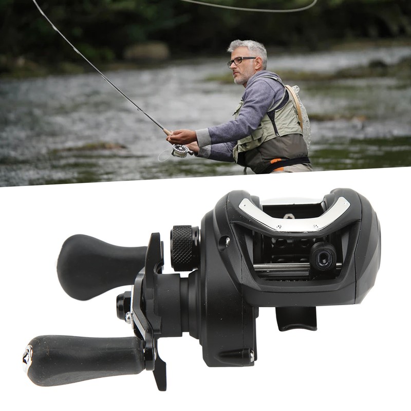 CC80 Water Drop Lure Fishing Reel 7.5:1 Long Range Micro