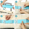 Luggage Straps Adjustable Travel Belt for Luggage Add a Bag