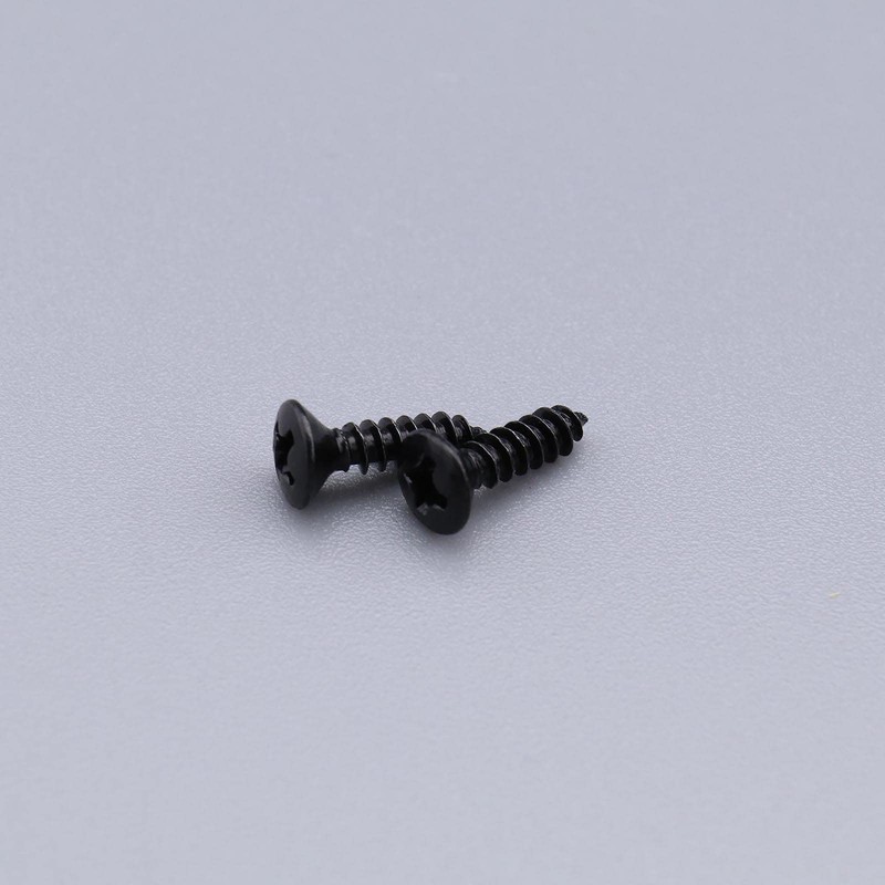 ECSiNG 50PCS Electric Guitar Pickguard Screws Electric Bass Scratchplate Mounting