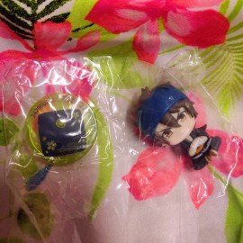 Bandai Touken Ranbu Suwarase Team 6 Mini Figure - Kogitsunemaru Mutsunokami Izuminokami - Mutsunokami Yoshiyuki