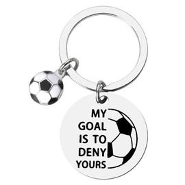 Football Keychain for Men Boys Soccer Themed Gifts for Soccer Football Fans Gifts for Best Friend Bff Graduation Competition Gifts for Son Dad Birthday Gifts for Football Players Lovers Gift