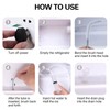 Fridge Drain Hole Cleaning Tool 9 Pcs Fridge Dredger Set