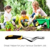 tooloflife Hand Weeder Dandelion Remover, Manual Weed Puller, Bendable, Fast