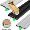Sliding Mirror Closet Door Rollers Replacement Hardware Fits Contractors Part