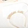 Guqqeuc Birthday Crown Sash for Girls & Women - Pink