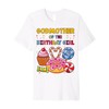 Godmother of Birthday Girl Candyland Colorful Lollipop Party Premium T-Shirt