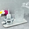 GOYISEE Glass Foaming Hand Soap Dispenser Glass,Hand Soap Dispenser for