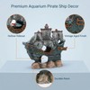 Fish Tank Decoration, Aquarium Shipwreck Decor