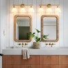 WOSHITU Bathroom Vanity Light Fixtures: 3-Lights Mid Century Modern Vanity