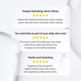 ISNTREE Tónico Facial Hyaluronic Acid Toner Plus 200 ml - Toner Coreano Hidratante con 5 Tipos de Ácido Hialurónico - Esencia Facial para Piel Seca y 