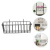 Zerodeko 2Pcs Wall Mount Hanging Wire Baskets for Kitchen Bathroom