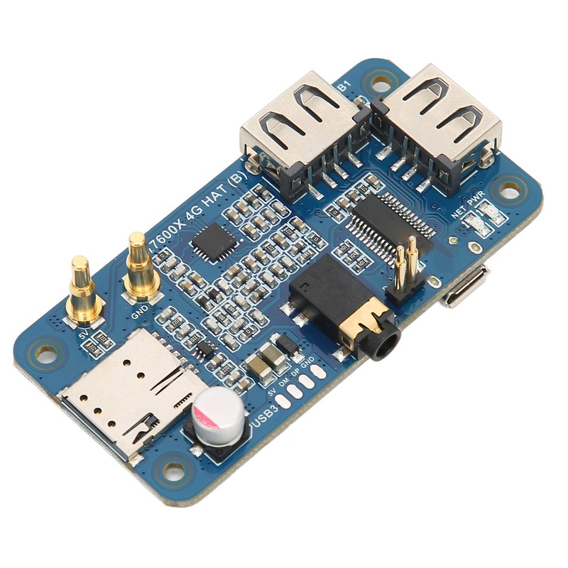 SIM7600GH 4G HAT 4G 3G 2G Support GNSS Positioning Global