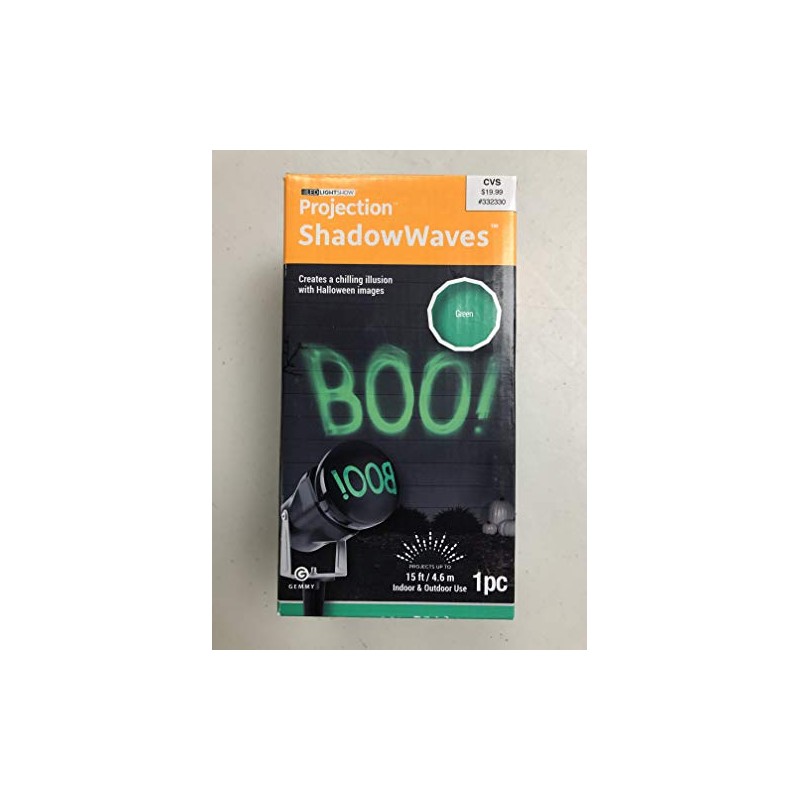ShadowWaves Projection Boo LED Outdoor Light