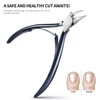 FERYES Toenail Clipper Straight Blade for Ingrown and Thick Nails