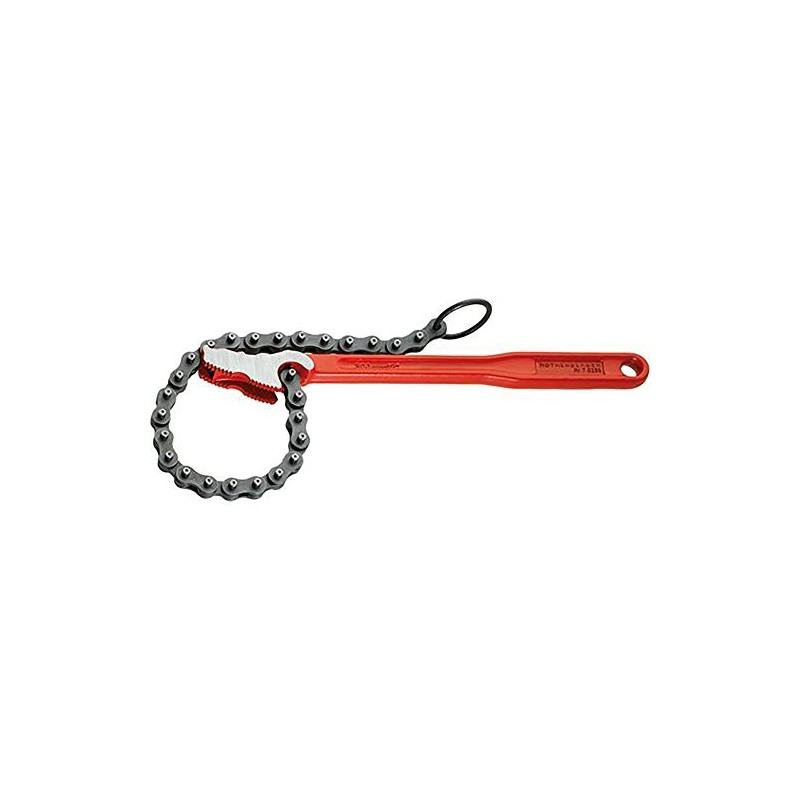 Rothenberger 70235 R-L Tongue Chain Wrench, Red/Black/Grey, 115 ml