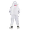 Underwraps Men's Astronaut Costume Deluxe Suit, White, One Size