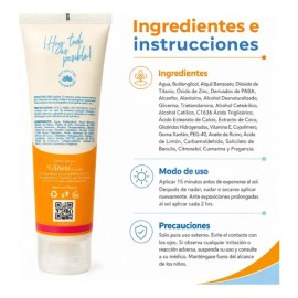 Protector Solar Sheló FPS 50  Sunscreen Block SPF 50 Natural UV Protection                                                                            