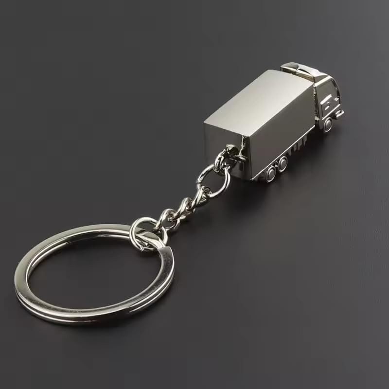 Cute Truck Keyrings Lorry Key Racks Men Car Metal Key