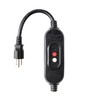 Kaper GFCI Inline Plug Replacement Assembly 3 Prong ,Auto-Monitor,Auto Reset,
