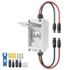 Pjerjzn Solar Panel Disconnect Switch 1000V DC/AC 50A PV Disconnect