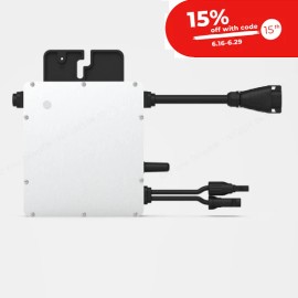 Unbranded Solar Micro Inverter WVC-400W Grid Tie MPPT Pure Sine Wave DC to AC Waterproof