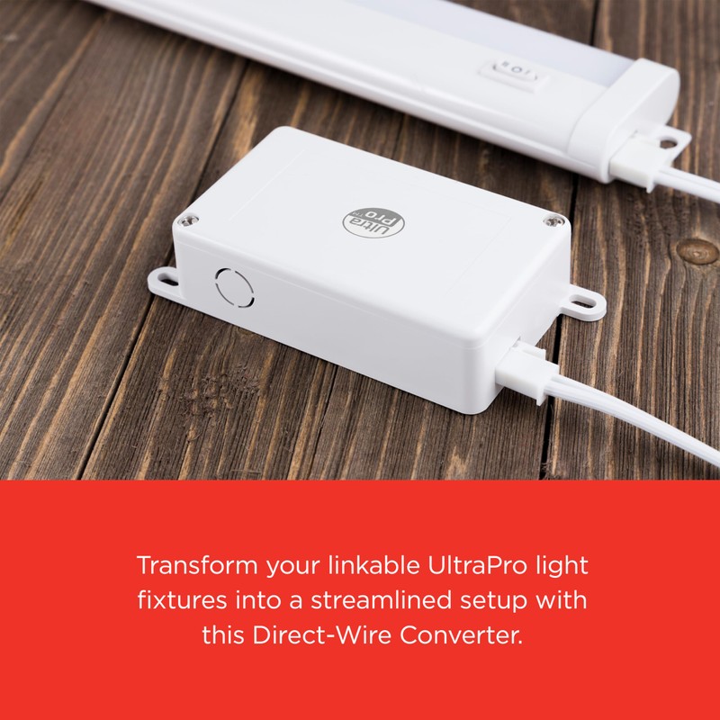 UltraPro Direct Wire Junction Box, Converter for Linkable Fixture, Conversion,