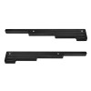 BEVINSEE Black Spark Plug Wire Loom Holders Separator Kit Fits