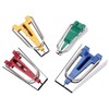 TOPINCN 4 Sizes/Set 6/12/18/25 mm Bias Tape Maker Set Fabric