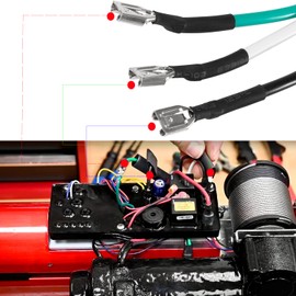 JIAD 1810244 Quick Release Power Disconnect Plug Cable 1810244 for Talon Shallow Water Anchors Heavy Duty connectors with Screw Lock Design