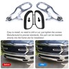 JDMSPEED New Heavy Daty Front Car Tow Hooks Left &