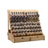 Sokipa Craft Paint Storage-Modular Paint Organizer - Holds 74 Bottles