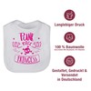 Shirtracer - Baby Bib - Sayings - Punk Rock Princess,