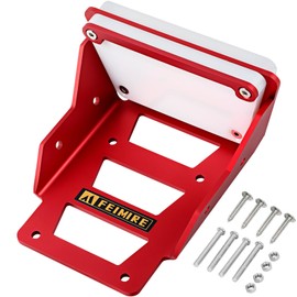 Aluminium Transom Trolling Motor Mount for Kayak|Kayak Motor Mount|trolling Motor Bracket|1 Size, Red