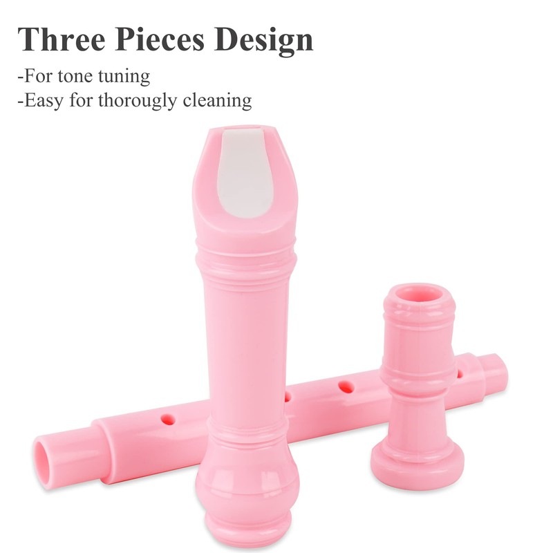 Jasenna Soprano Recorder, Elementary School Student, Beginner, 8 Hole C