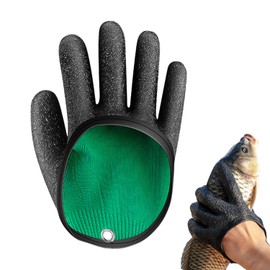 JEVRKAPZ Fishing Gloves Fishing Catching Gloves Non-Slip Fisherman Protect Fishing Puncture Proof Gloves Fisherman Professional Catch Fish Gloves Fishing Accessories Gear