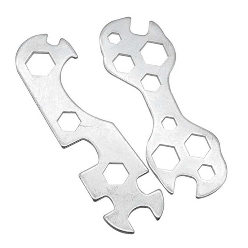 BEIDUOYANG Bicycle Repair Multi-Tool Wrench - Carbon Structural Steel, 6-Piece