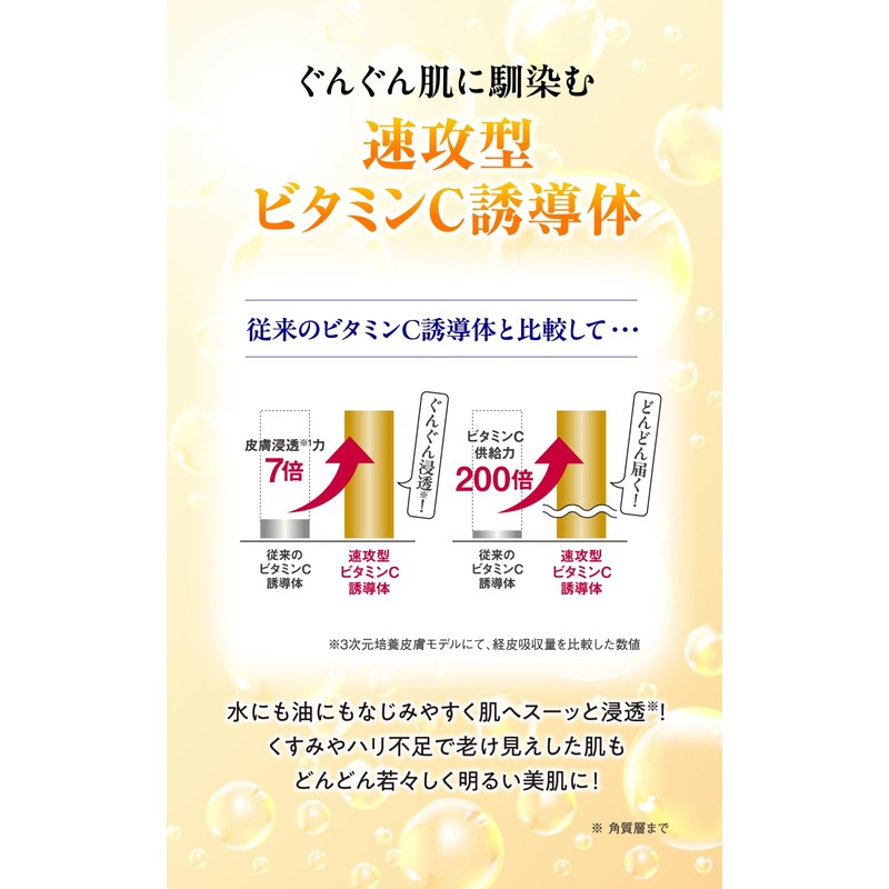 sai-sai Bubble Essence VC200 (Foam, Vitamin C Serum, 1.6 fl