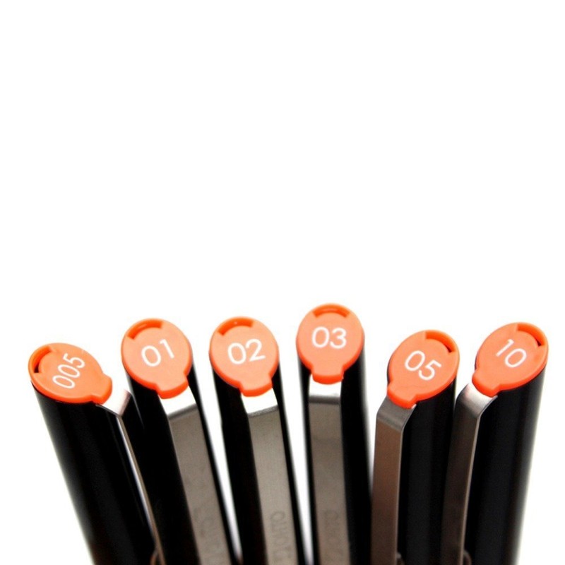 Ohto Graphic Liner Needle Point Drawing Pen - Pigment Ink